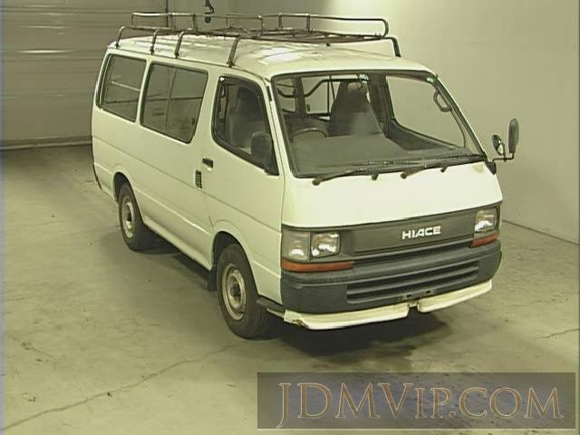 1990 TOYOTA HIACE VAN DX LH102V - 7716 - TAA Minami Kyushu