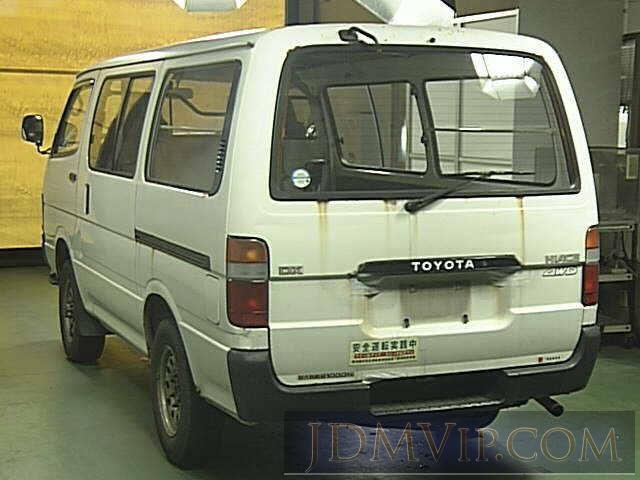 1991 TOYOTA HIACE VAN 4WD LH109V - 7006 - JU Niigata