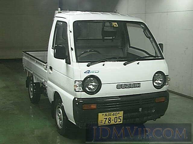 1992 SUZUKI CARRY TRUCK 4WD DD51T - 65 - JU Niigata