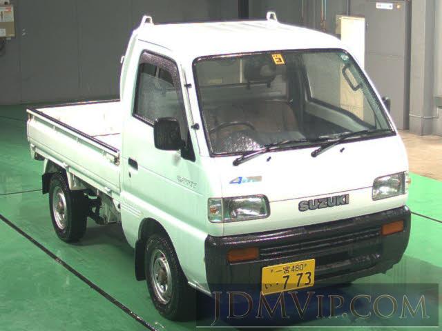 1992 SUZUKI CARRY TRUCK 4WD DD51T - 7421 - CAA Gifu