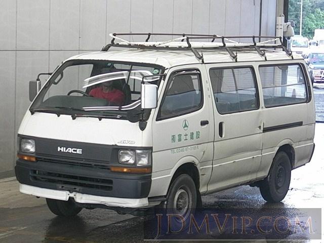 1992 TOYOTA HIACE VAN DX LH119V - 6614 - ARAI Oyama VT
