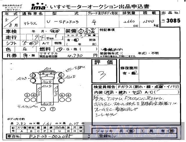 Nissan Atlas Truck Sp F Isuzu Kyushu Japanese