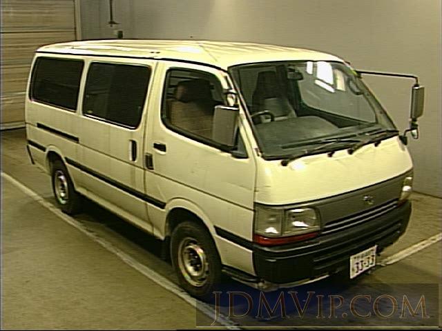 1995 TOYOTA HIACE VAN  RZH112V - 6087 - TAA Yokohama