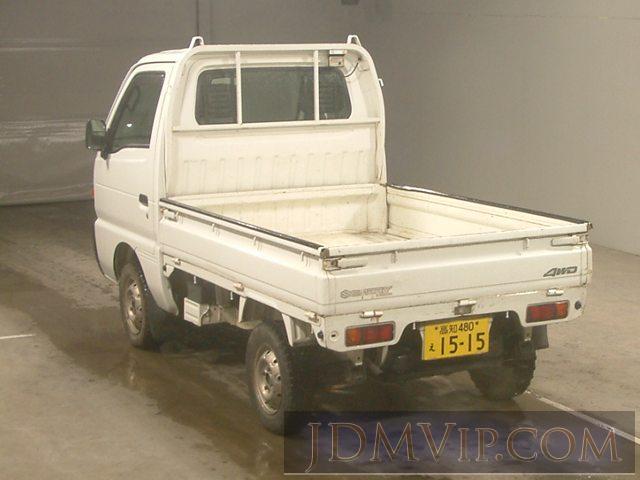 1996 SUZUKI CARRY TRUCK 4WD DD51T - 3667 - TAA Shikoku