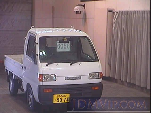 1996 SUZUKI CARRY TRUCK  DD51T - 6058 - JU Fukushima