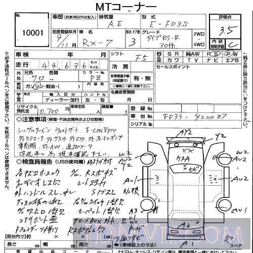 1997 MAZDA RX-7 RS_R FD3S - 10001 - USS Tokyo