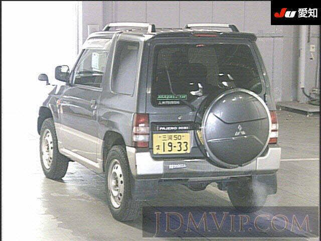 1997 MITSUBISHI PAJERO MINI 4WD H56A - 2044 - JU Aichi