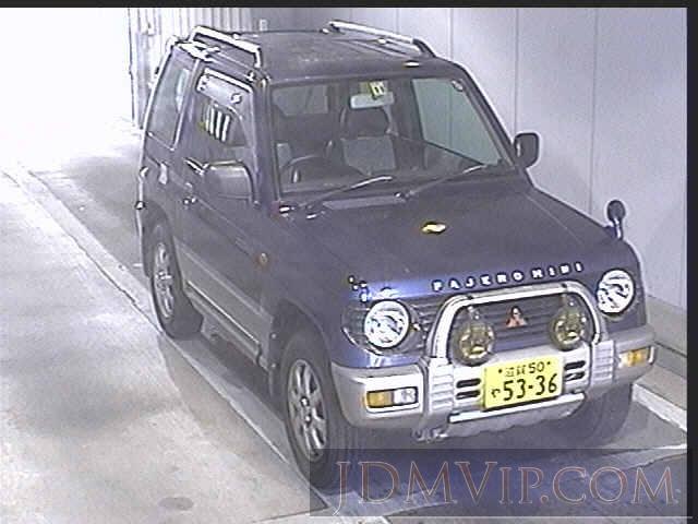 1997 MITSUBISHI PAJERO MINI XR-2 H56A - 7186 - JU Nara