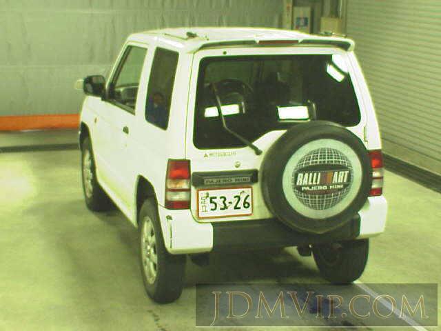 1998 MITSUBISHI PAJERO MINI 4WD_VR-II H56A - 4555 - JU Saitama