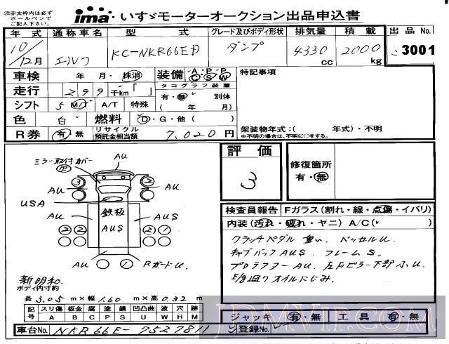 1998 OTHERS ELF  NKR66ED - 3001 - Isuzu Kyushu