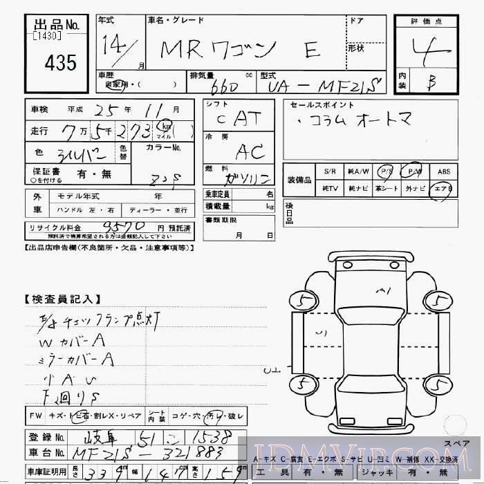1999 SUZUKI CARRY TRUCK 4WD_KA_3 DB52T - 435 - JU Gifu