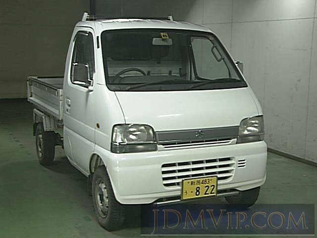 1999 SUZUKI CARRY TRUCK 4WD_ DB52T - 1104 - JU Niigata