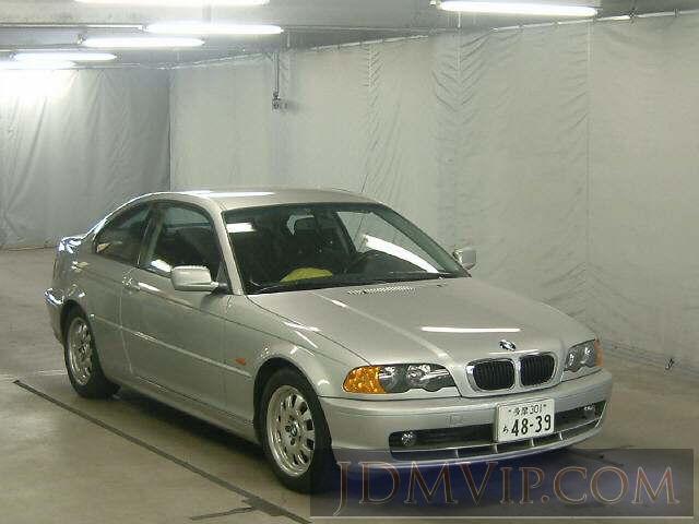 2000 BMW BMW 3 SERIES 318Ci AL19 - 8007 - JAA