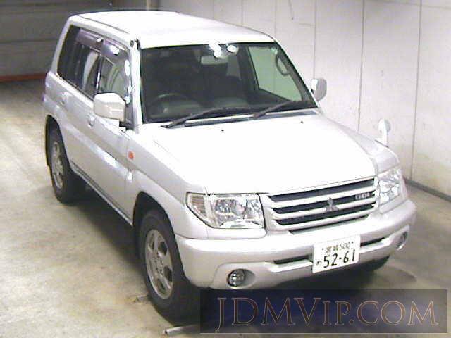 2001 MITSUBISHI PAJERO IO 4WD_ZR H77W - 2040 - JU Miyagi