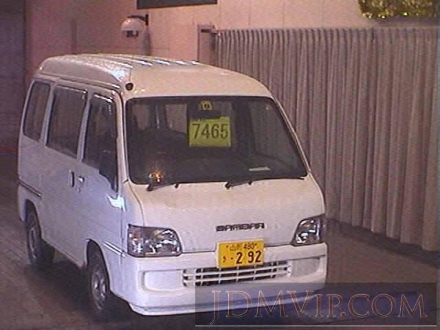 2001 SUBARU SAMBAR  TV2 - 7465 - JU Fukushima