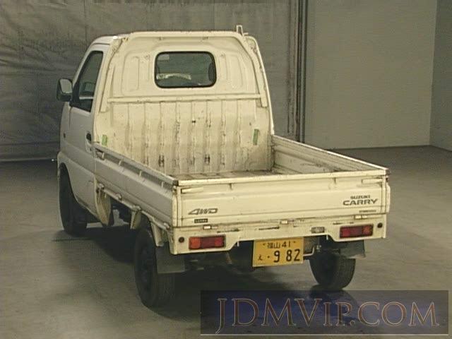 2001 SUZUKI CARRY TRUCK 4WD DB52T - 7584 - TAA Hiroshima