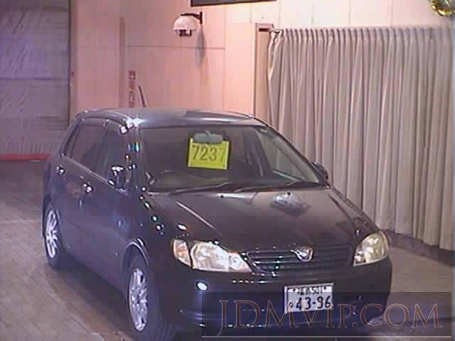 2001 TOYOTA ALLEX RS180 ZZE123 - 7237 - JU Fukushima