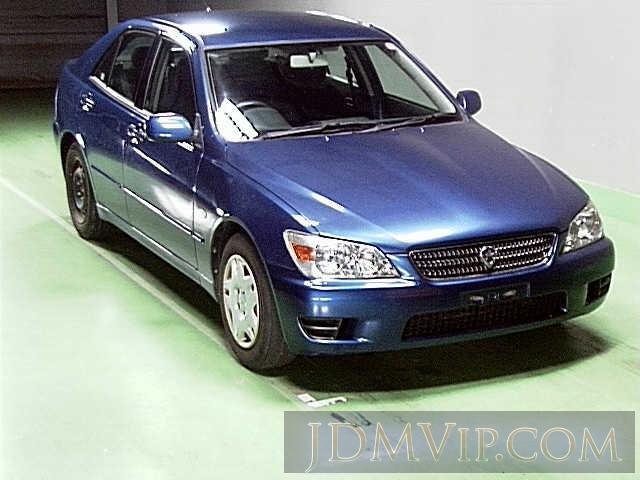 2001 TOYOTA ALTEZZA AS200 GXE10 - 1138 - CAA Tokyo