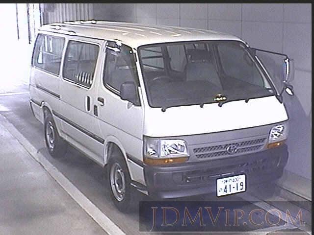 2001 TOYOTA HIACE VAN DX_GL RZH112V - 7110 - JU Nara