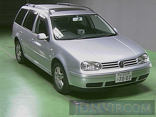 2001 VOLKSWAGEN VW GOLF WAGON GLI 1JAPK - 1085 - CAA Tokyo