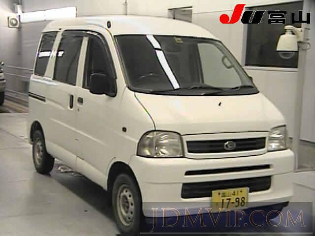 2002 DAIHATSU HIJET VAN 4WD S210V - 4043 - JU Toyama