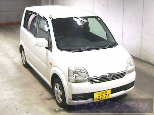 2002 DAIHATSU MOVE 4WD_X L160S - 6236 - JU Miyagi