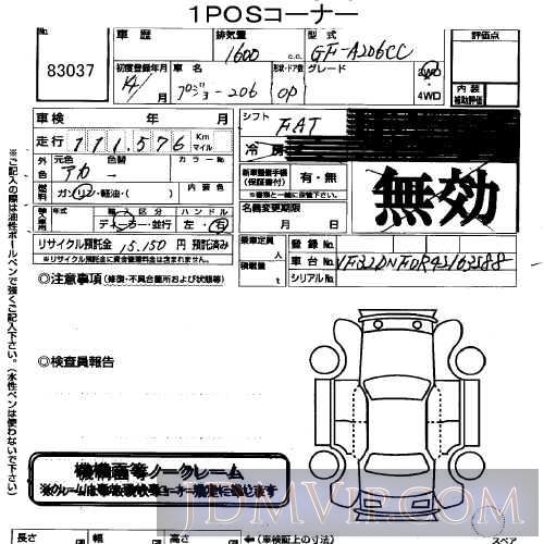 2002 OTHERS PEUGEOT  A206CC - 83037 - USS Tokyo