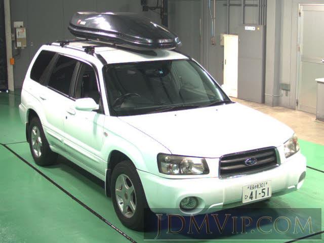 2002 SUBARU FORESTER X20_4WD SG5 - 3057 - CAA Gifu