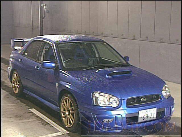 2002 SUBARU IMPREZA 4WD_STi GDB - 5306 - JU Gifu