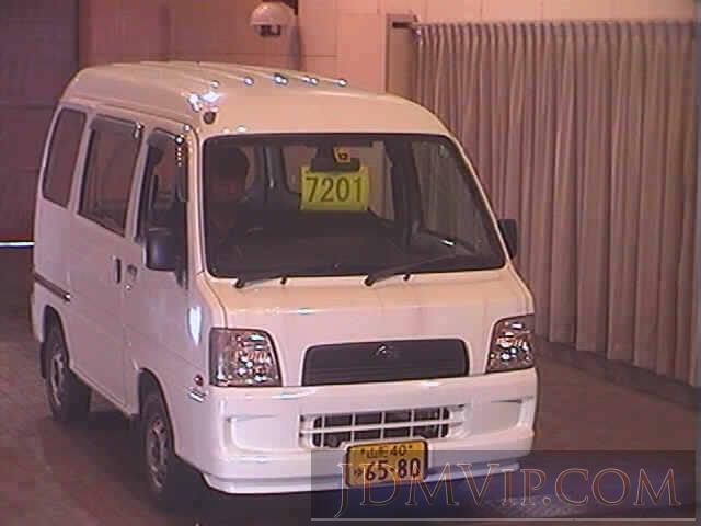2002 SUBARU SAMBAR  TV2 - 7201 - JU Fukushima
