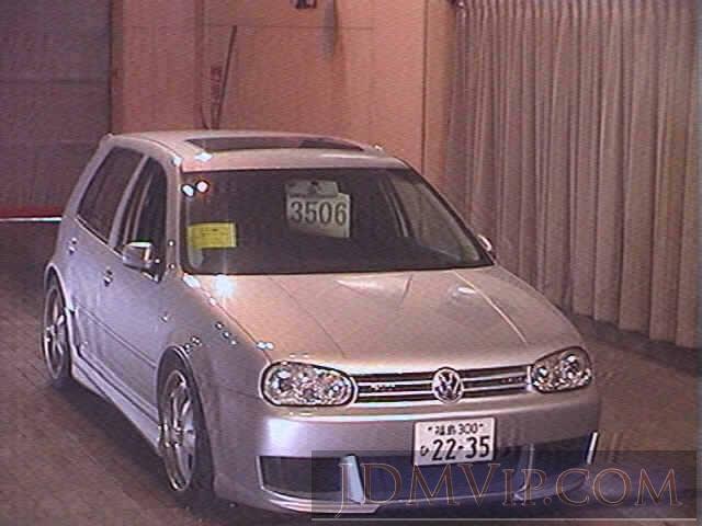 2002 VOLKSWAGEN GOLF GTI 1JAUM - 3506 - JU Fukushima