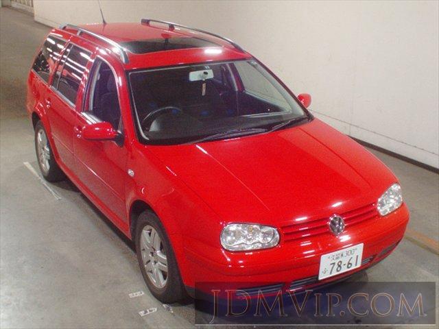 2002 VOLKSWAGEN VW GOLF WAGON  1JAPK - 4127 - TAA Kyushu