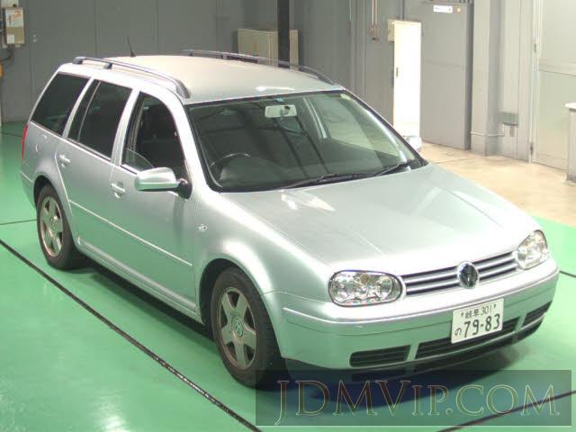 2002 VOLKSWAGEN VW GOLF WAGON  1JAPK - 7087 - CAA Gifu