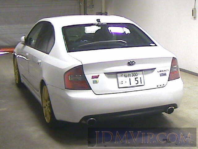 2003 SUBARU LEGACY B4 4WD_2.0GT.B BL5 - 642 - JU Miyagi