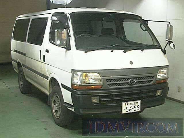 2003 TOYOTA HIACE VAN 4WD LH178V - 7008 - JU Niigata