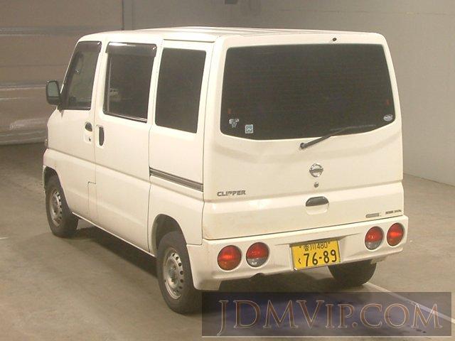 2004 NISSAN CLIPPER VAN 4WD U72V - 7880 - TAA Shikoku