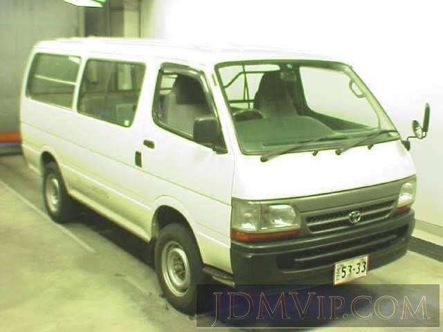 2004 TOYOTA HIACE VAN 4WD_DX_9 LH178V - 5036 - JU Saitama