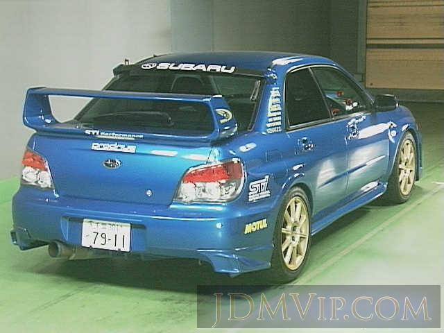 2005 SUBARU IMPREZA WRX_STI_4WD GDB - 3014 - CAA Tokyo
