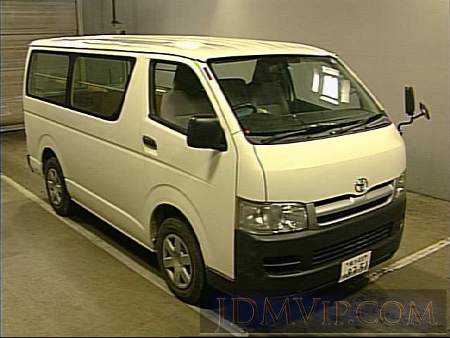 2007 TOYOTA HIACE VAN DX TRH200V - 6087 - TAA Yokohama