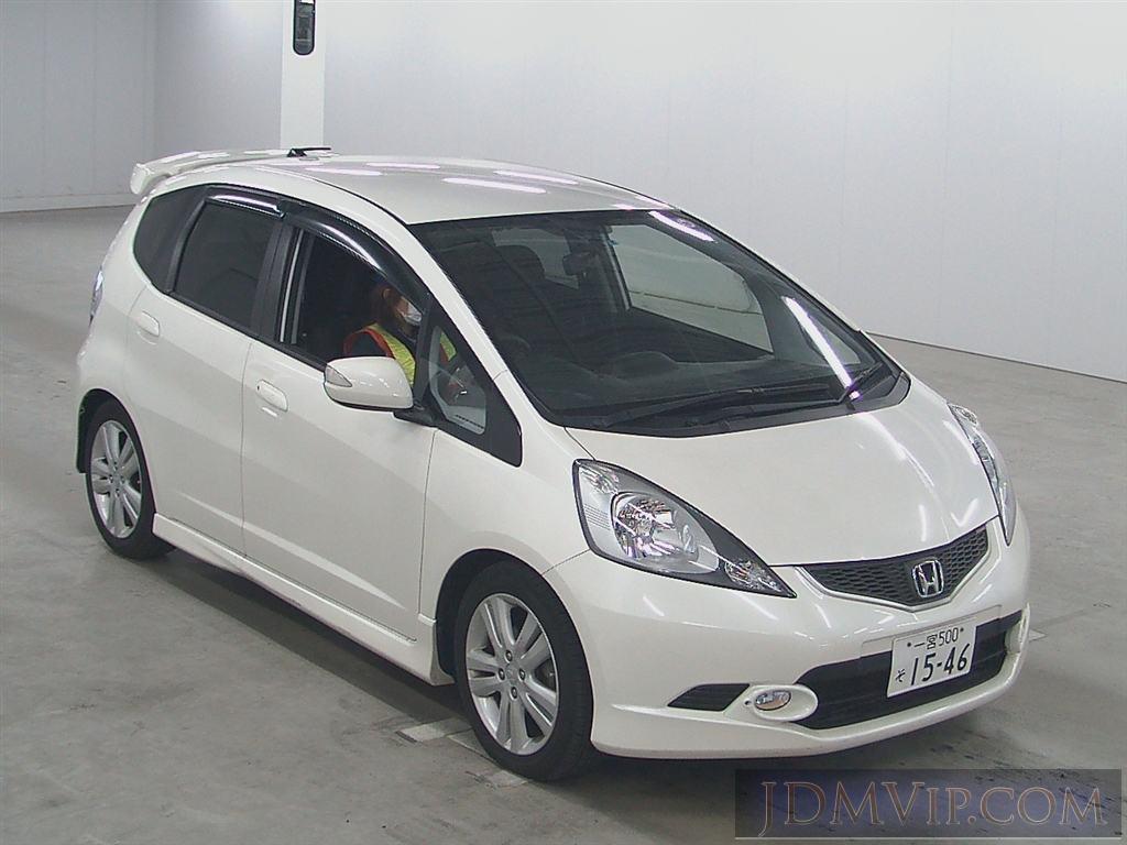 08 Honda Fit Rs Ge8 Uss Nagoya Japanese Used Cars And Jdm Cars Import Authority