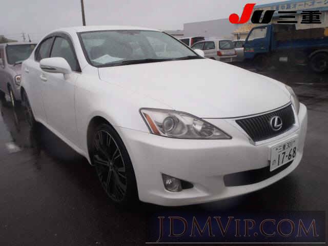 2008 TOYOTA LEXUS IS Ver.S GSE20 - 2030 - JU Mie