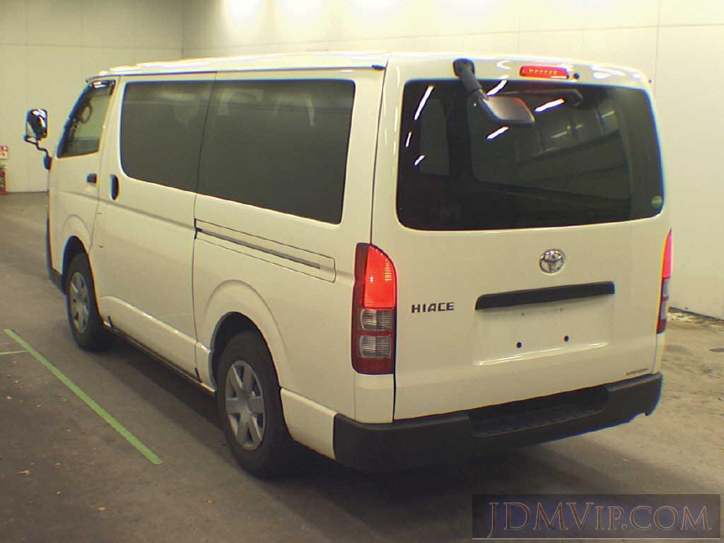 2010 Toyota Hiace Van Dx Kdh206v 40715 Uss Tokyo 689940 Japanese