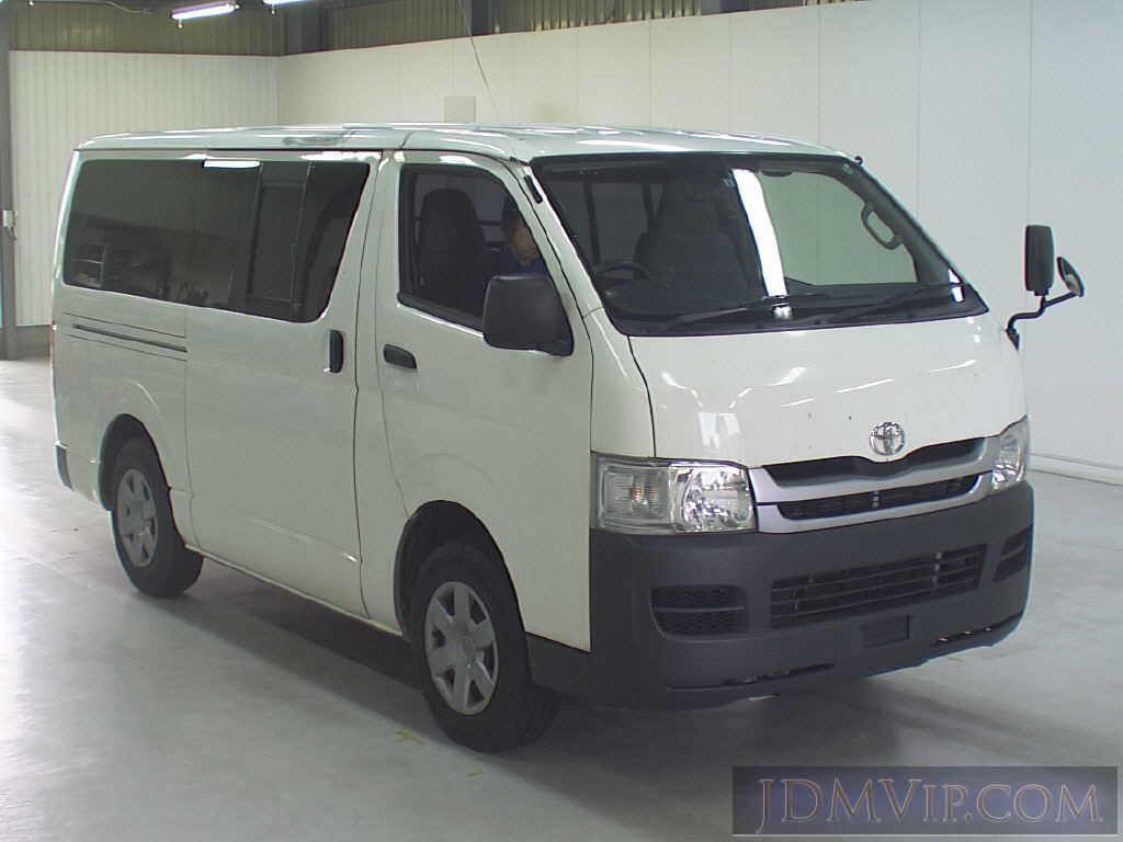 2010 Toyota Hiace Van Kdh206v 7041 Uss Niigata 271835 Japanese