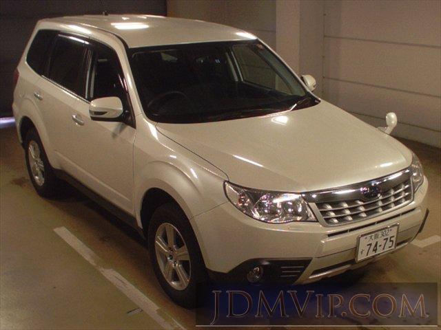 2011 SUBARU FORESTER 2.0XS SHJ - 8615 - TAA Kinki