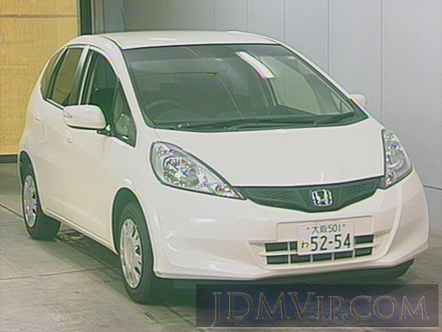 2012 HONDA FIT G GE6 - 5196 - Honda Kansai