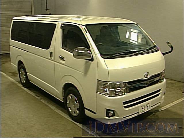 2012 TOYOTA HIACE VAN _GL TRH200V - 6057 - TAA Yokohama